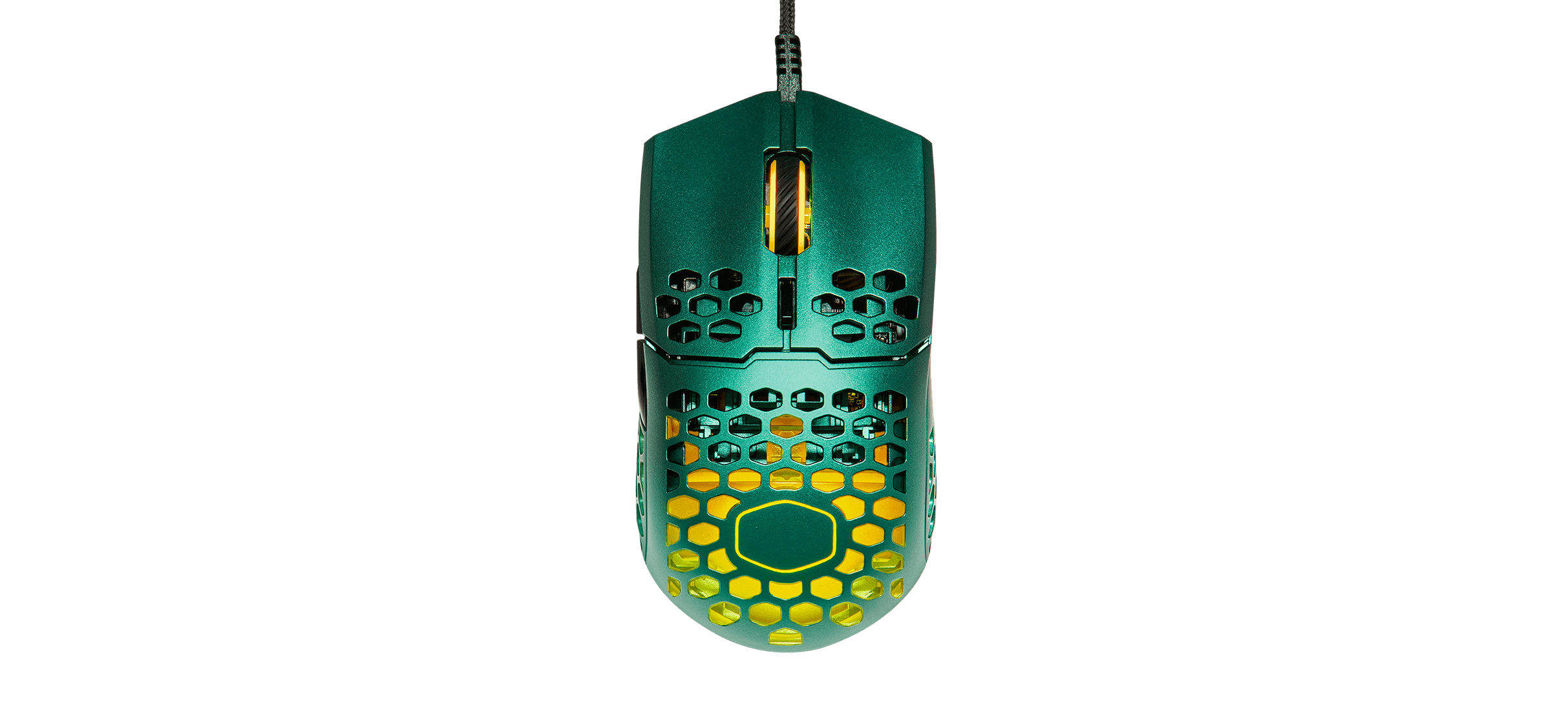 Chuột Cooler Master MM711 Olive Green (USB/PMW3389/Xanh lục/RGB) trang bị đèn led RGB siêu đẹp